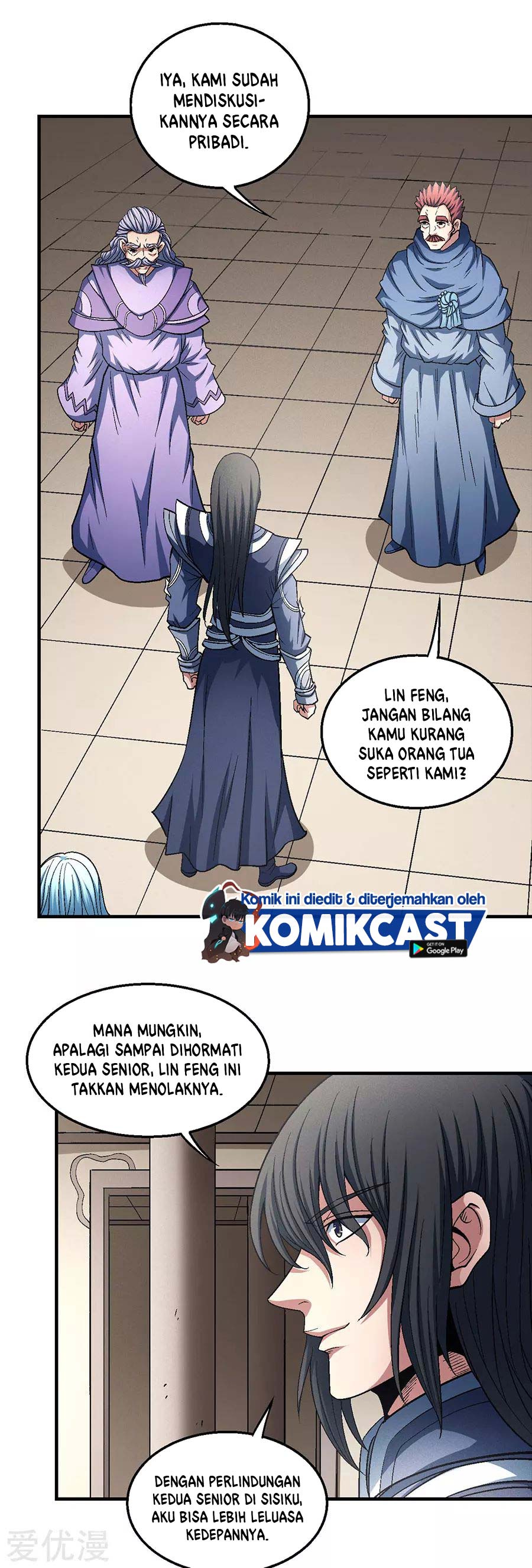 God of Martial Arts Chapter 402 Bahasa Indonesia